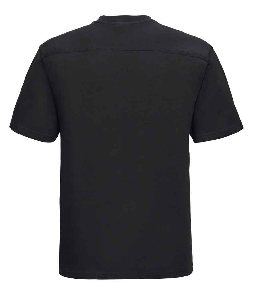 Russell Heavyweight T-Shirt | Black - Lancashire Teamwear