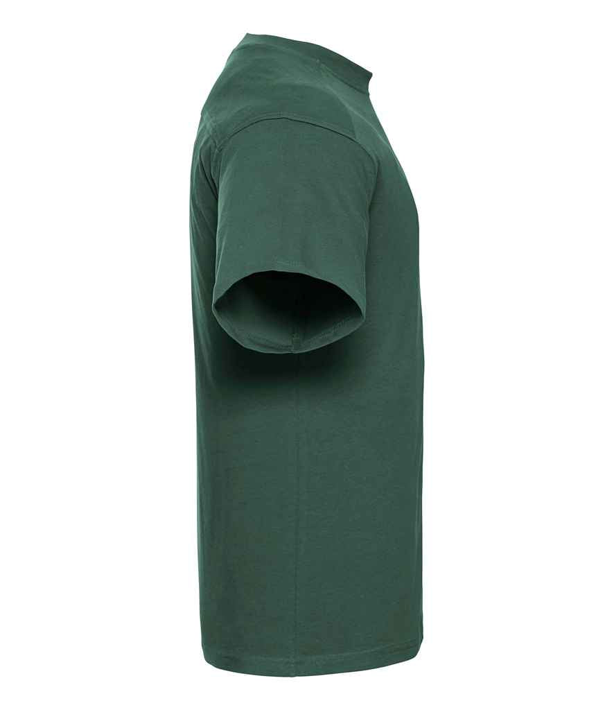 Russell Heavyweight T-Shirt | Bottle Green - Lancashire Teamwear