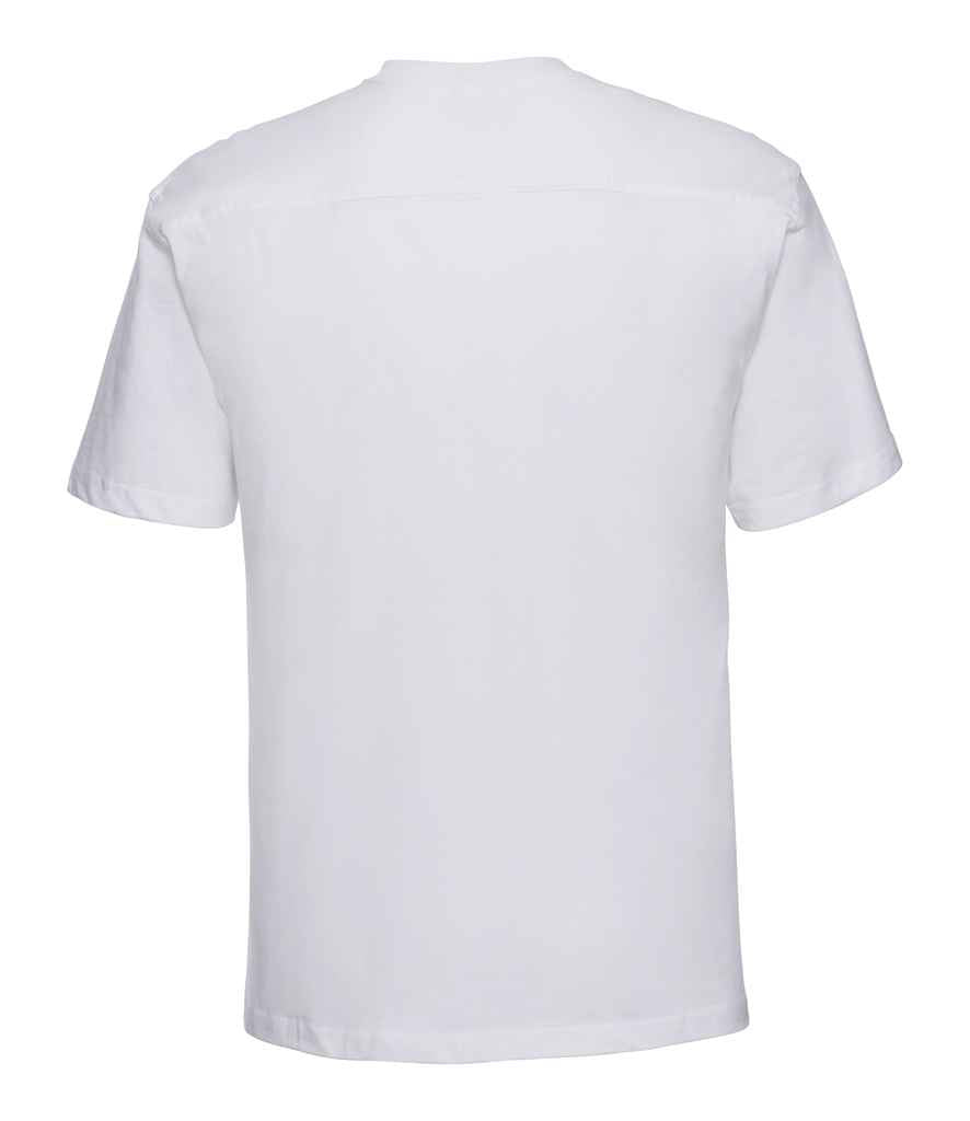 Russell Heavyweight T-Shirt | White - Lancashire Teamwear