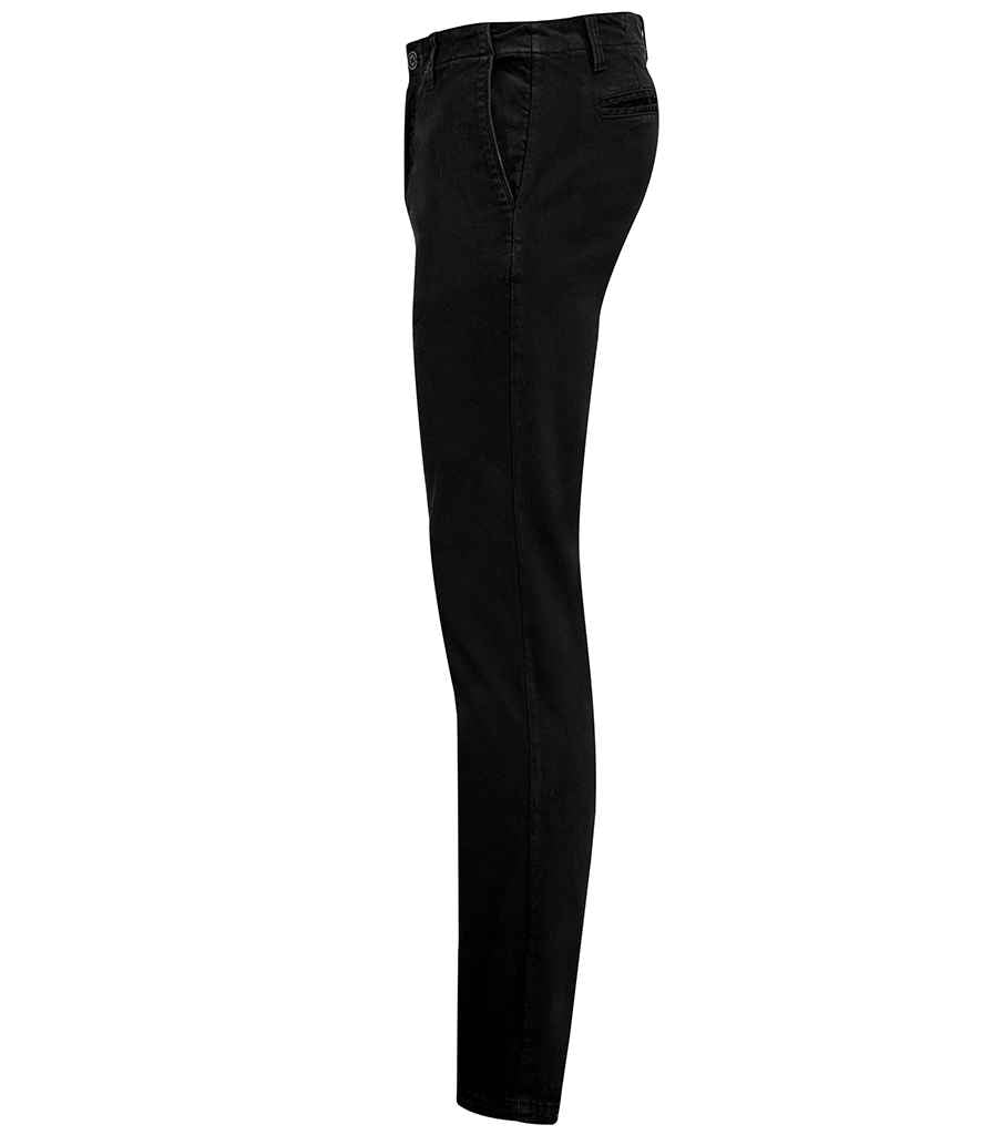 SOL'S Jules Chino Trousers | Black - Lancashire Teamwear