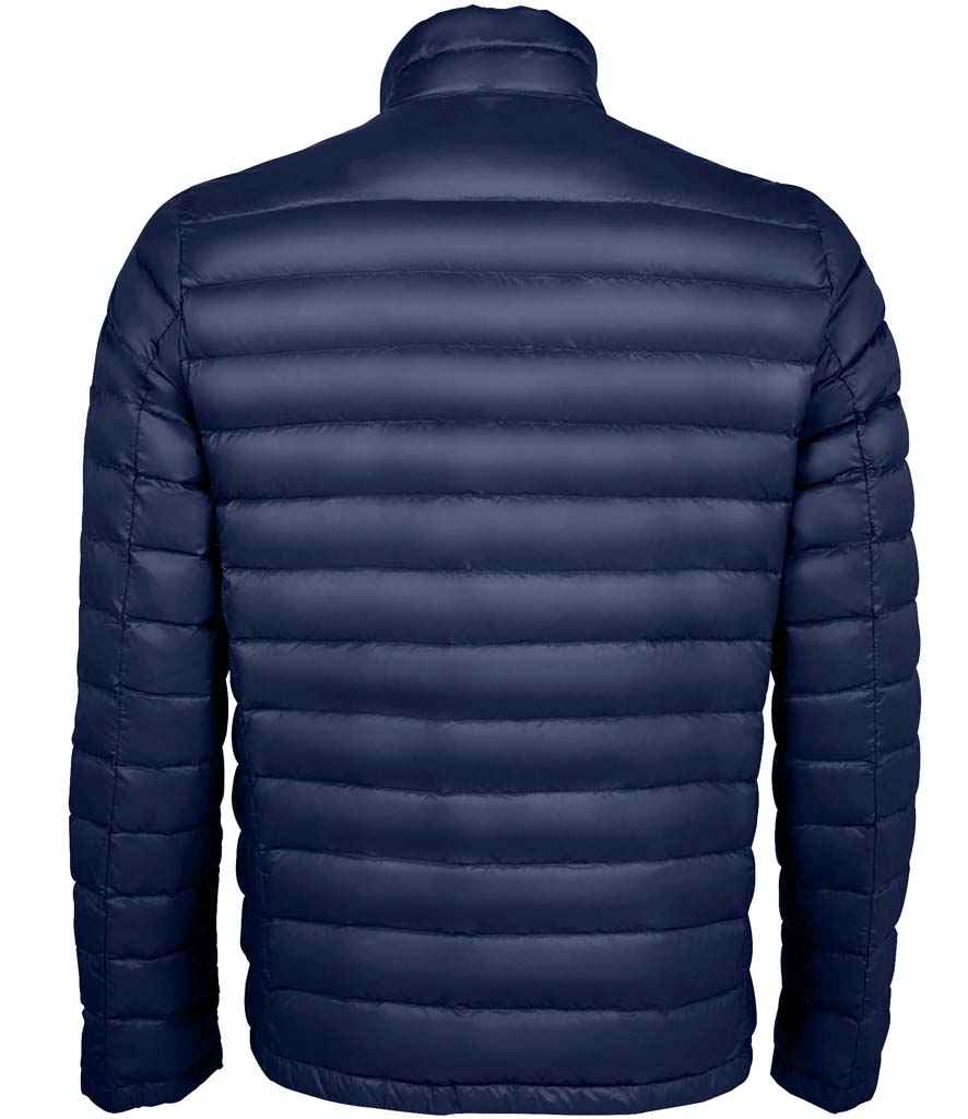 SOL'S Wilson Lightweight Padded Jacket | French Navy - Lancashire Teamwear