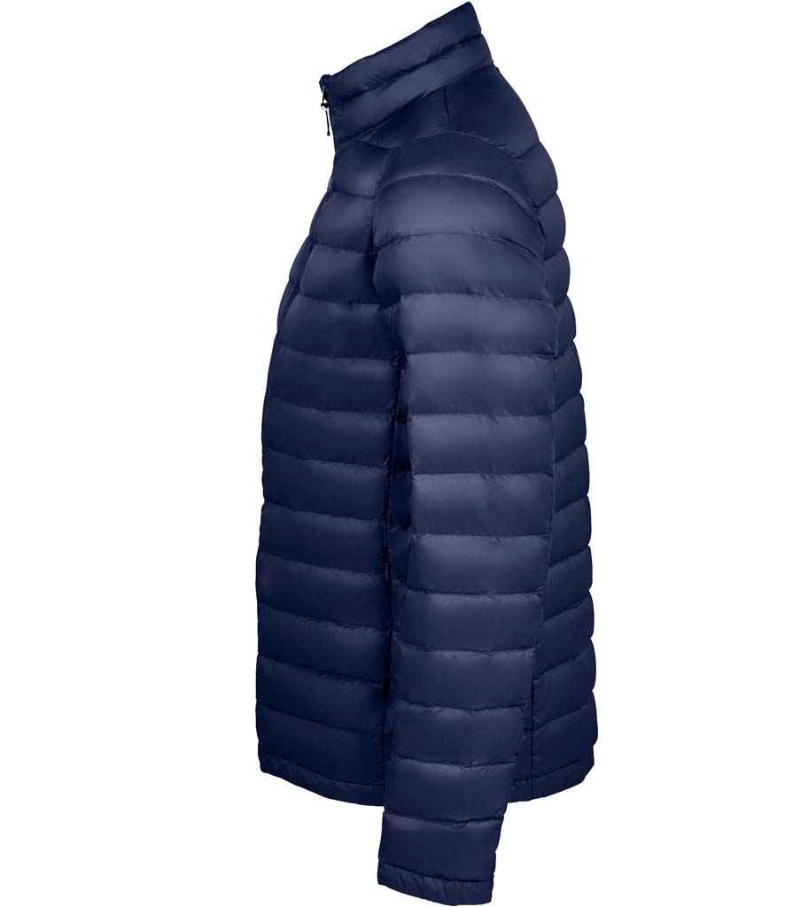 SOL'S Wilson Lightweight Padded Jacket | French Navy - Lancashire Teamwear
