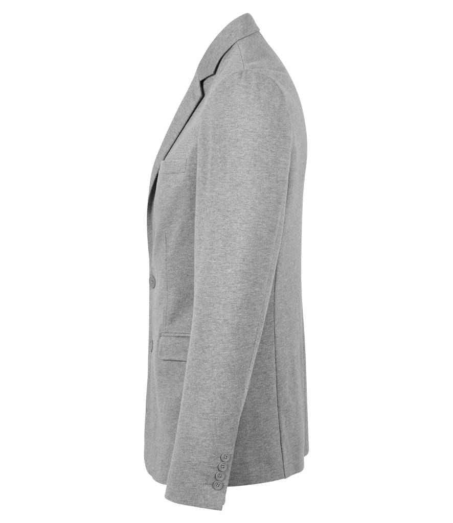 NEOBLU Marcel Piqué Blazer | Grey Marl Suit Jacket - Lancashire Teamwear