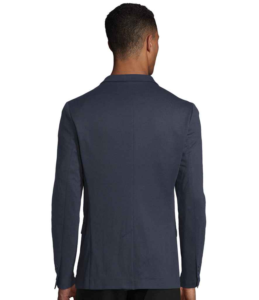 NEOBLU Marcel Piqué Blazer | Night Blue Suit Jacket - Lancashire Teamwear