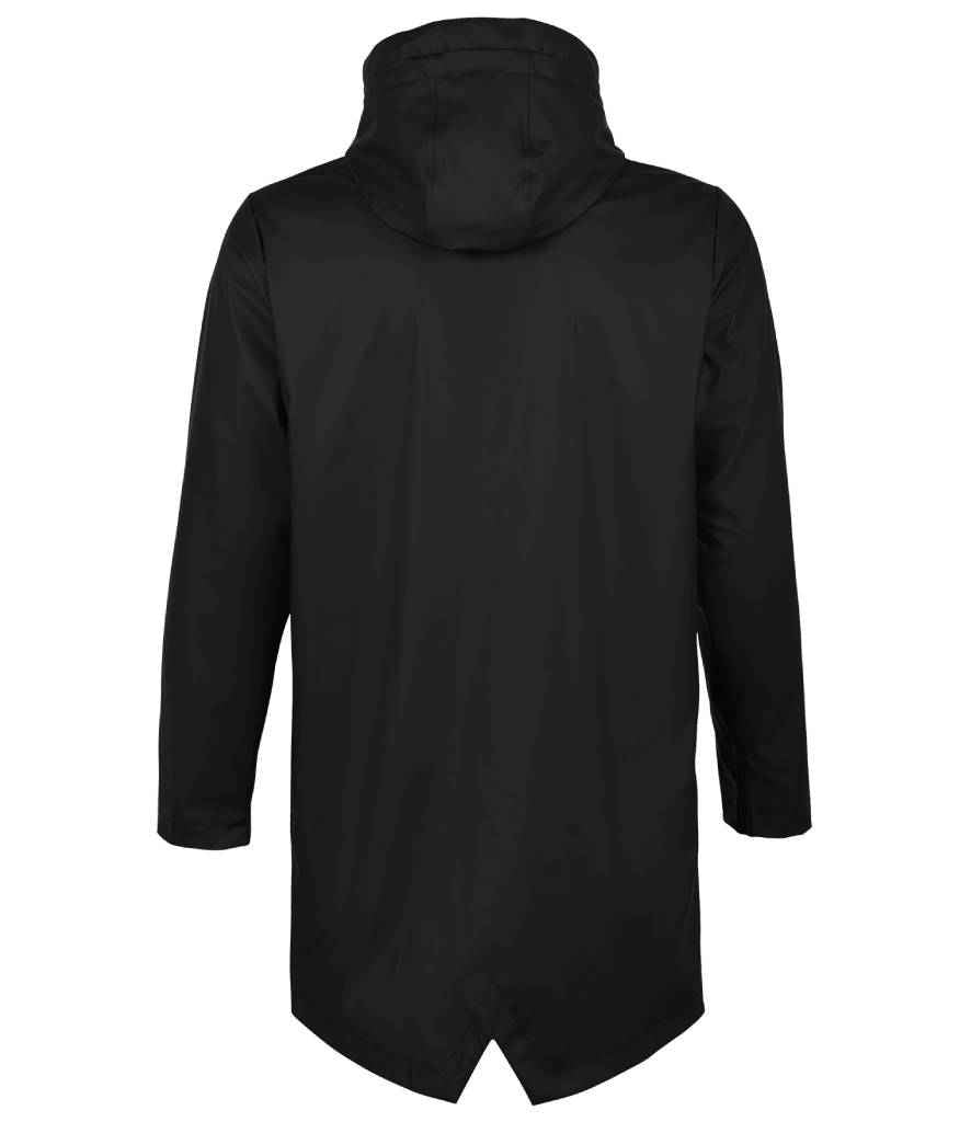 NEOBLU Antoine Wax Parka Jacket | Deep Black - Lancashire Teamwear