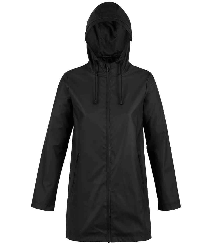 NEOBLU Ladies Antoine Wax Parka Jacket | Deep Black - Lancashire Teamwear