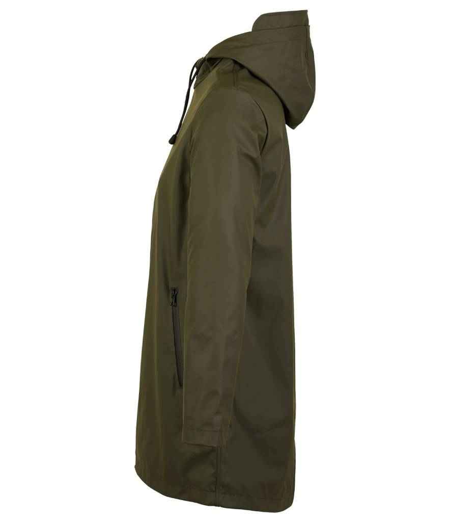 NEOBLU Ladies Antoine Wax Parka Jacket | Deep Khaki - Lancashire Teamwear