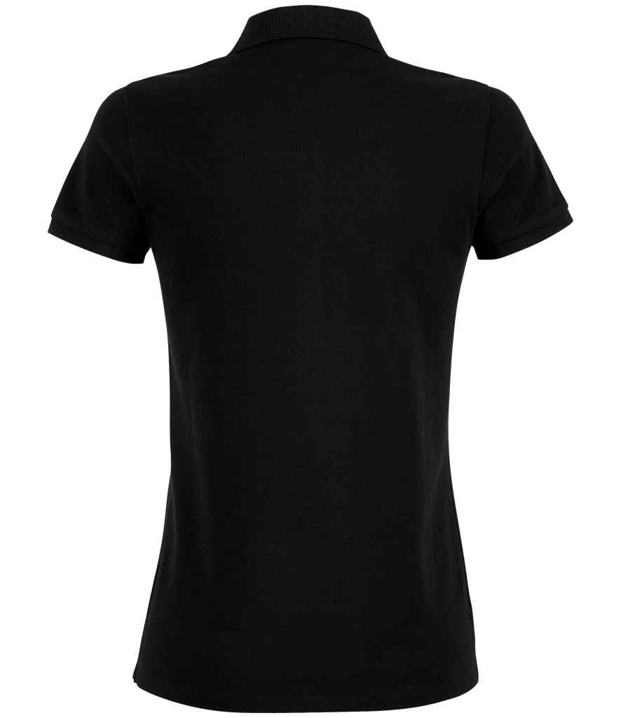 NEOBLU Ladies Owen Piqué Polo Shirt | Deep Black - Lancashire Teamwear