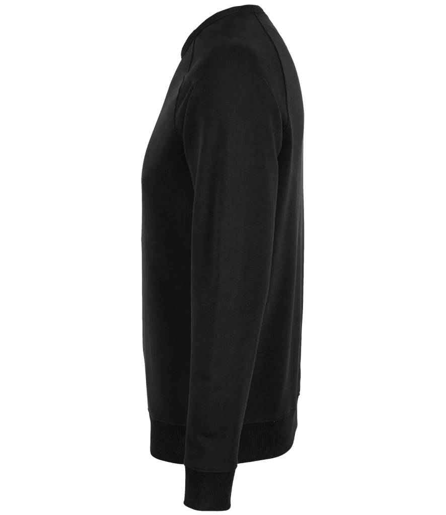 NEOBLU Nelson French Terry Sweatshirt | Deep Black - Lancashire Teamwear