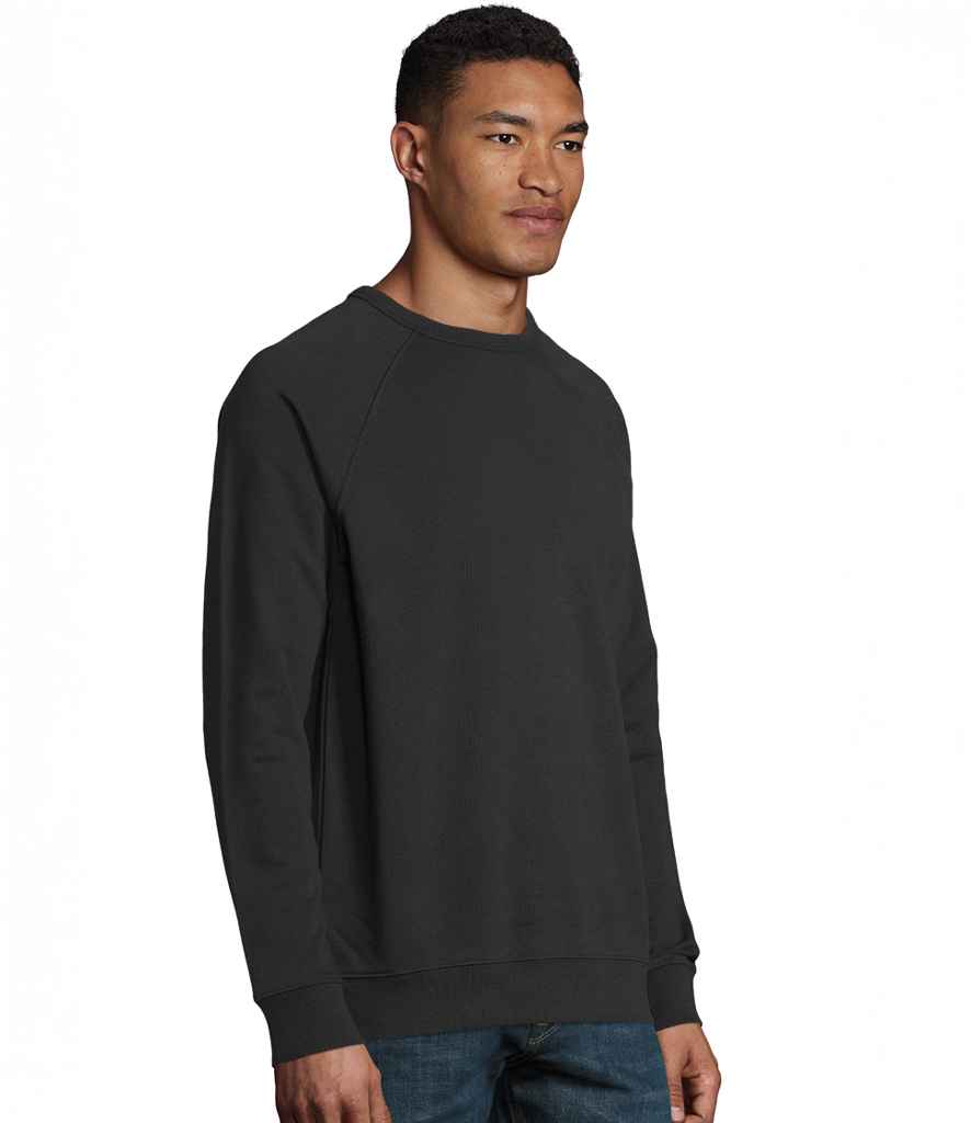 NEOBLU Nelson French Terry Sweatshirt | Deep Black - Lancashire Teamwear