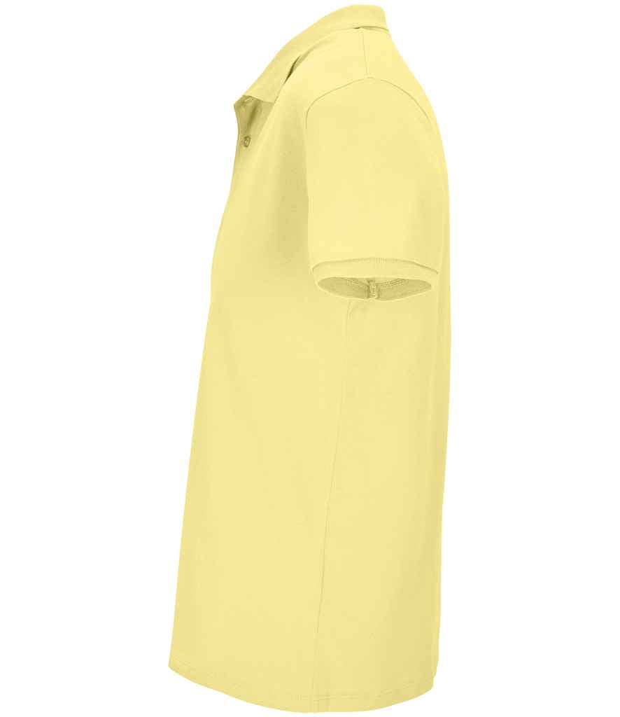 SOL'S Planet Organic Piqué Polo Shirt | Light Yellow - Lancashire Teamwear