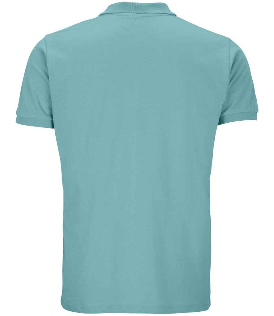 SOL'S Planet Organic Piqué Polo Shirt | Pool Blue - Lancashire Teamwear