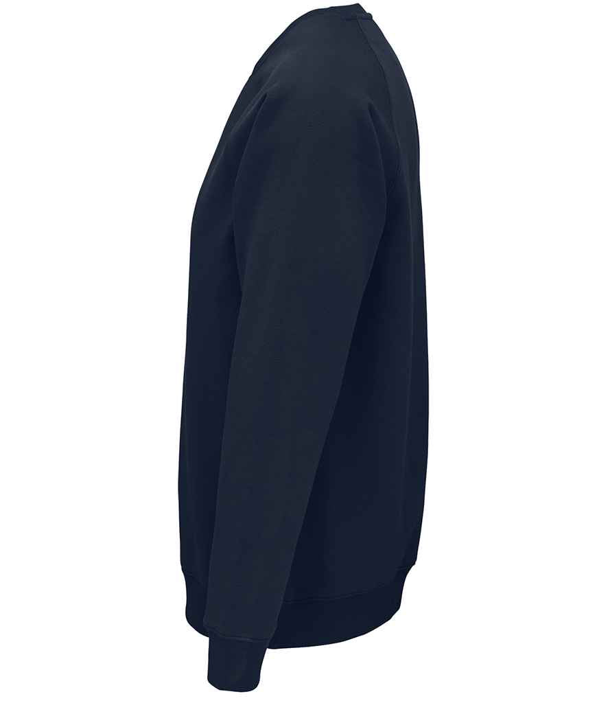 SOL'S Unisex Space Organic Raglan Sweatshirt | French Navy - Lancashire Teamwear