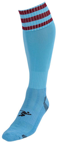 Precision 3 Stripe Pro Football Socks Junior - Lancashire Teamwear