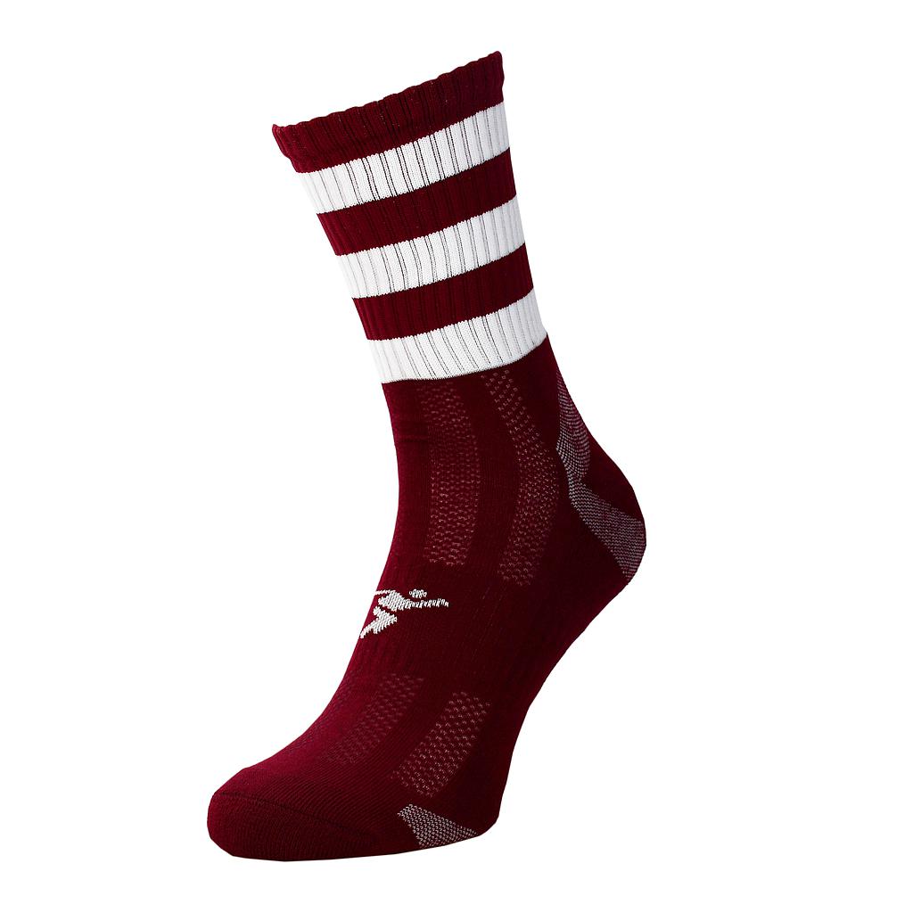 Precision Pro Hooped Gaelic Mid Socks Junior - Lancashire Teamwear