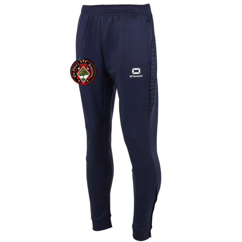 Old Owens Reserves Coaches Stanno Bolt Pants in Navy with club badge