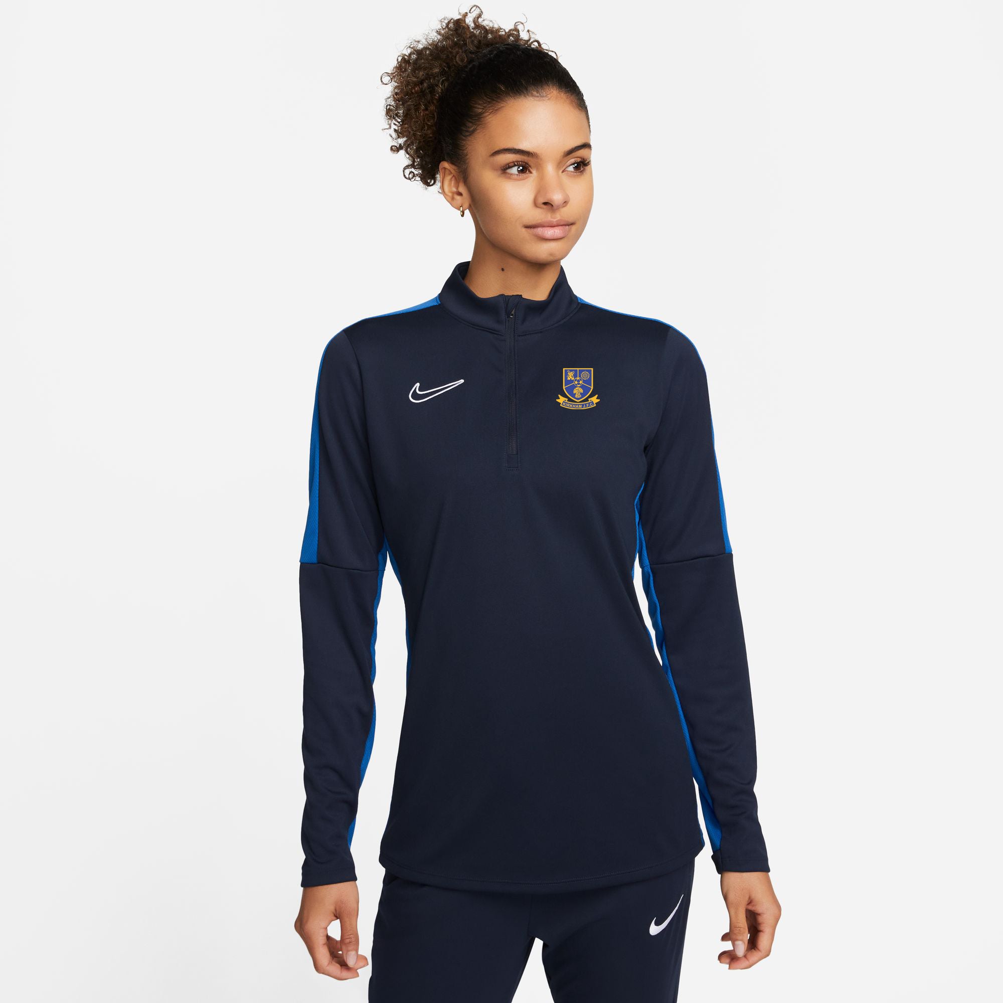 Kirkham Juniors FC Womens Drill Top (Coaches) - Lancashire Teamwear