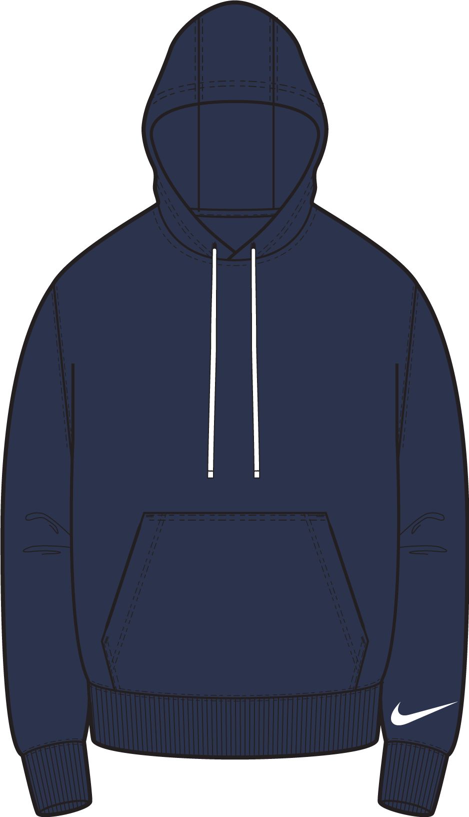 Nike Park 26 Fleece Pull Over Hooded (Youth)