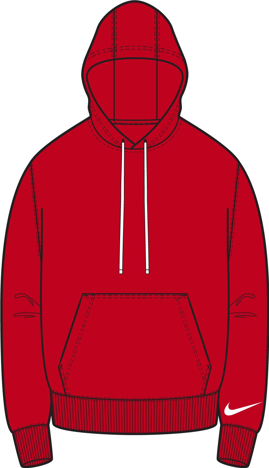 Nike Park 26 Fleece Pull Over Hooded