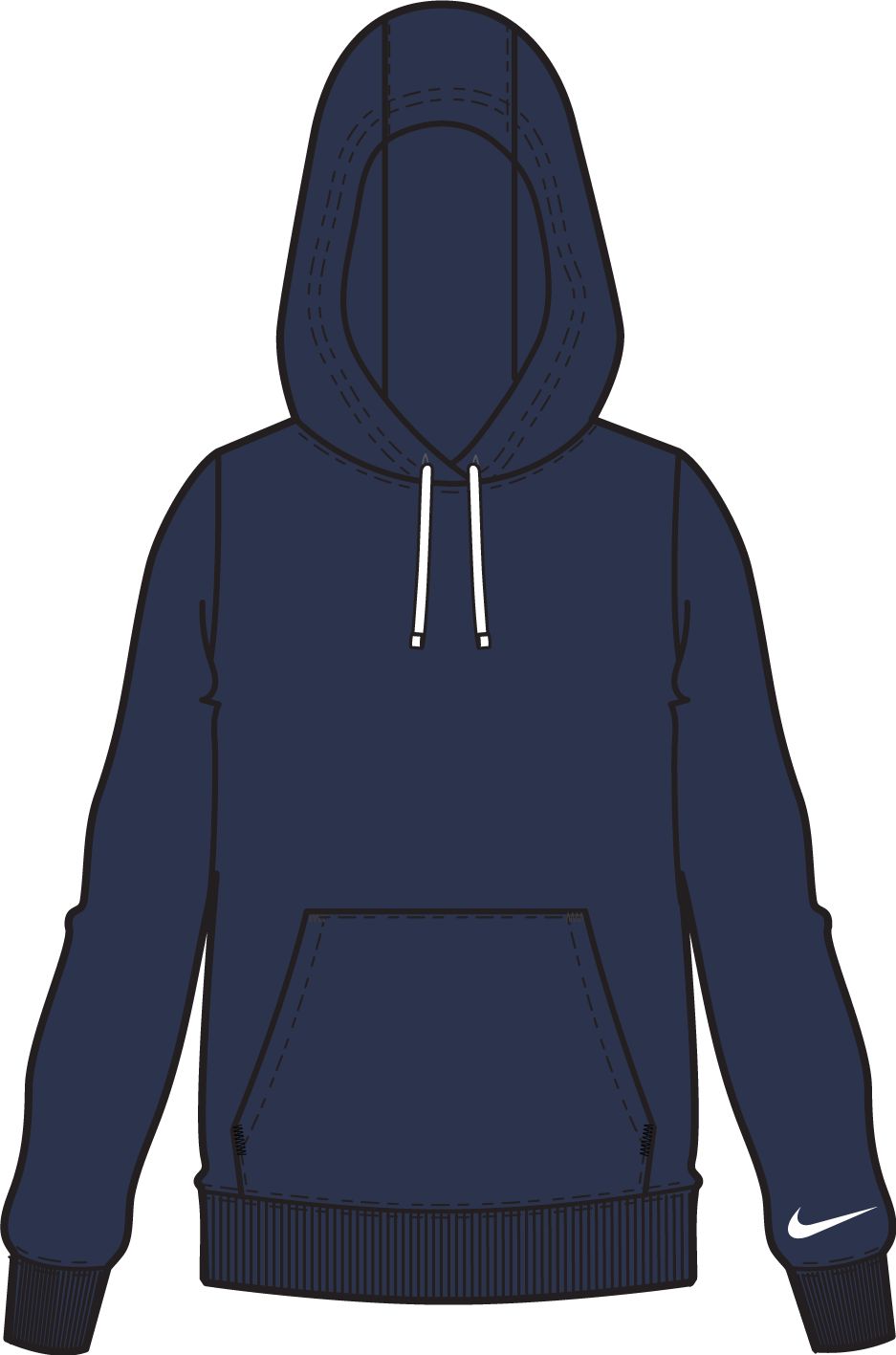 Women's Nike Park 26 Fleece Pull Over Hooded