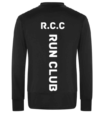 RCC Run Club L/S Running Shirt - Black