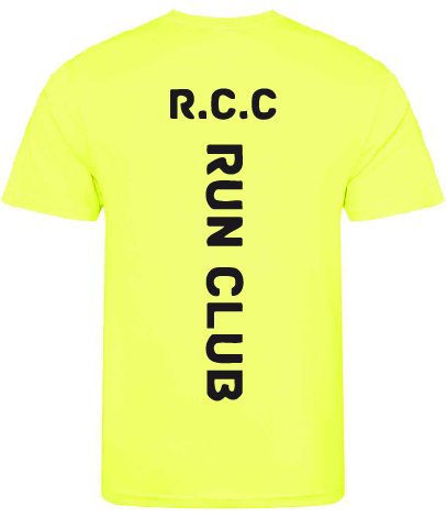 RCC Run Club Running Shirt - Yellow