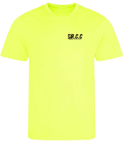 RCC Run Club Running Shirt - Yellow