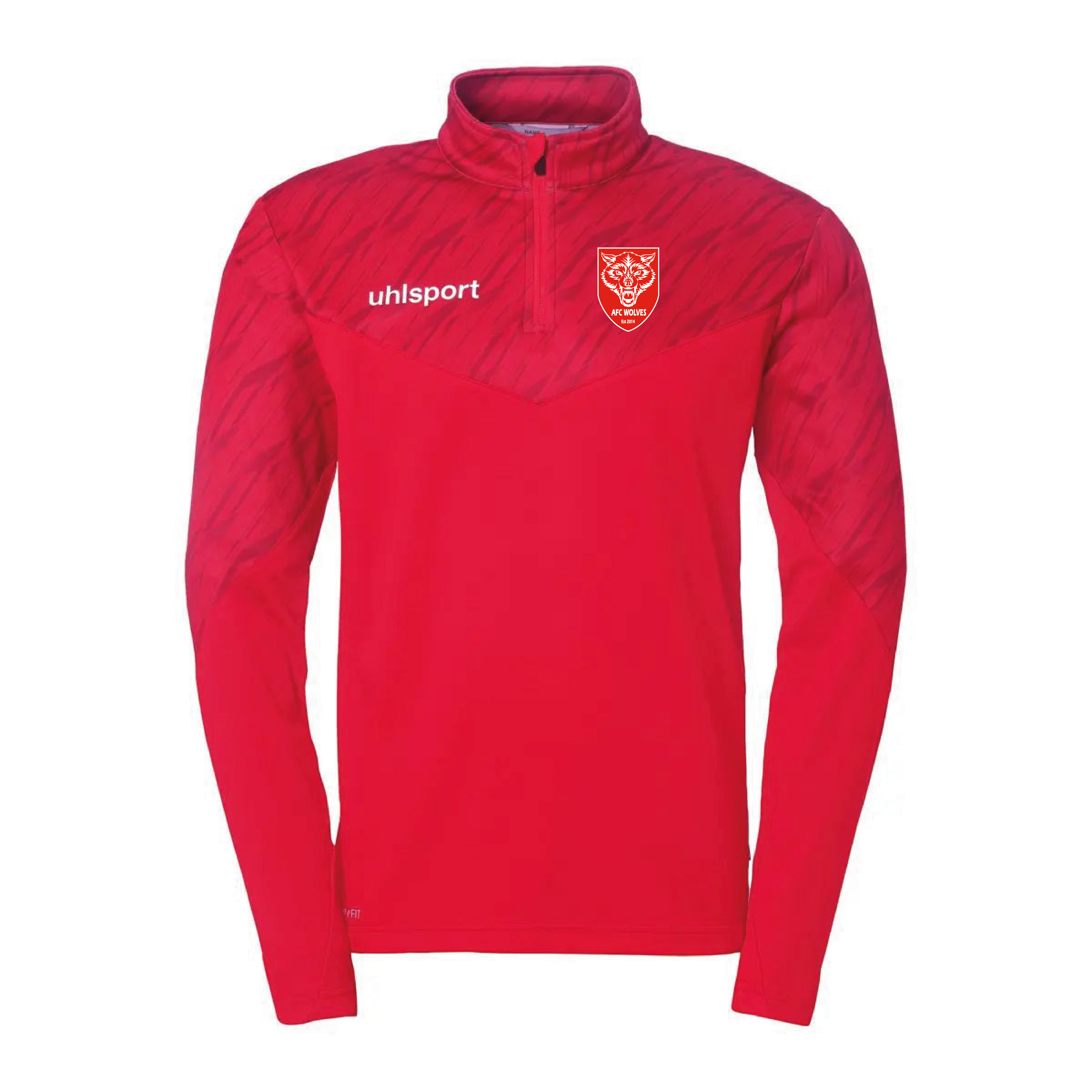 AFC Wolves Burnley Players Progressive 1/4 Zip Top Training Top - Lancashire Teamwear