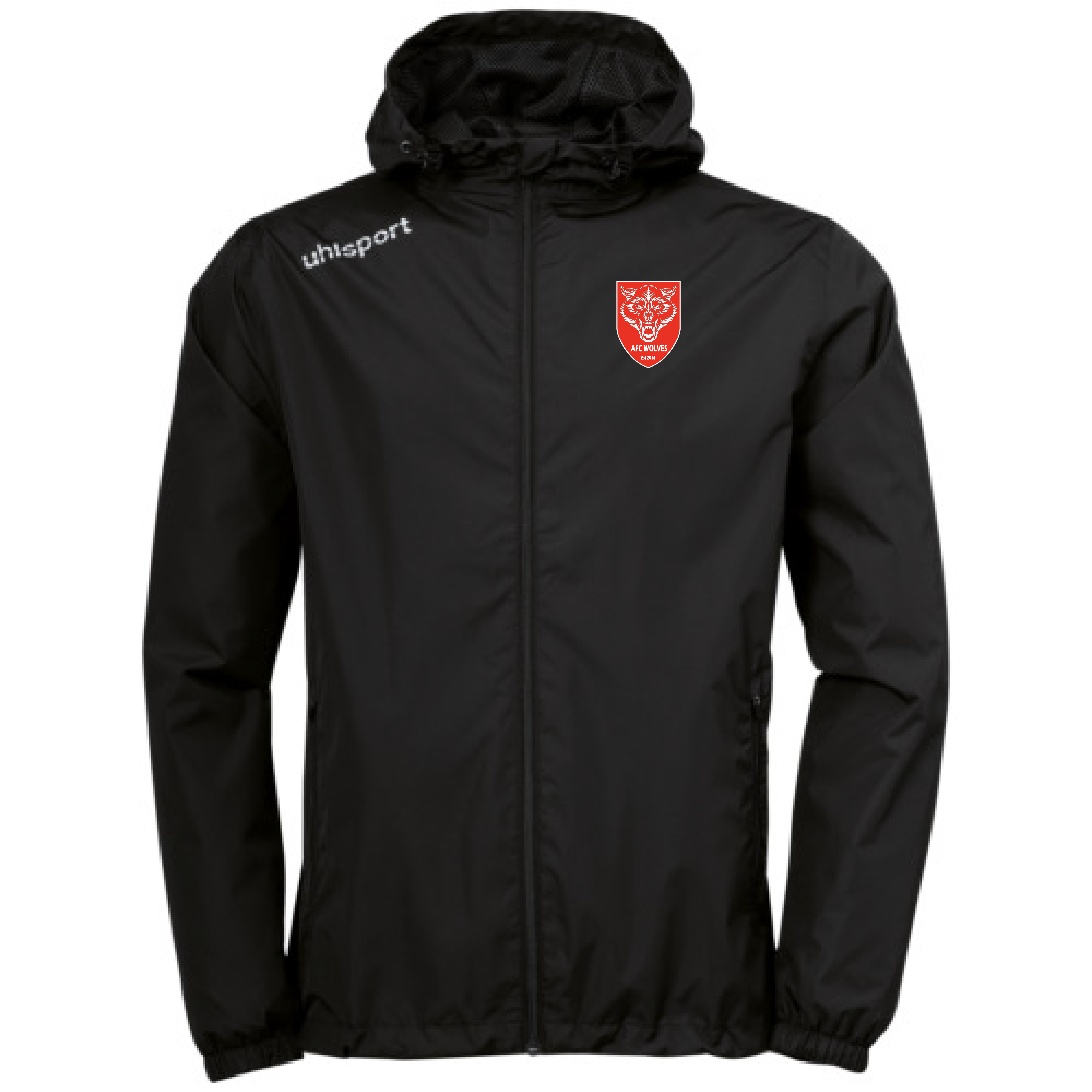 AFC Wolves Burnley Essential Rain Jacket Coach Jacket - Lancashire Teamwear