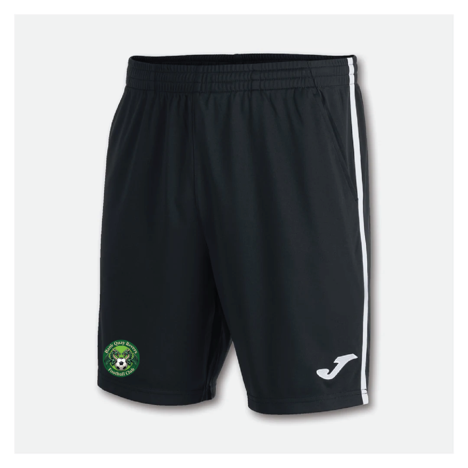 Bank Quay Rovers Coaches Training Shorts - Black