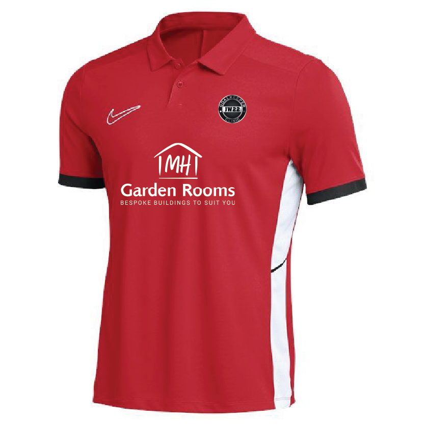 JW22 Goalkeeper Coaching Clinic Nike Academy 25 Polo – Red