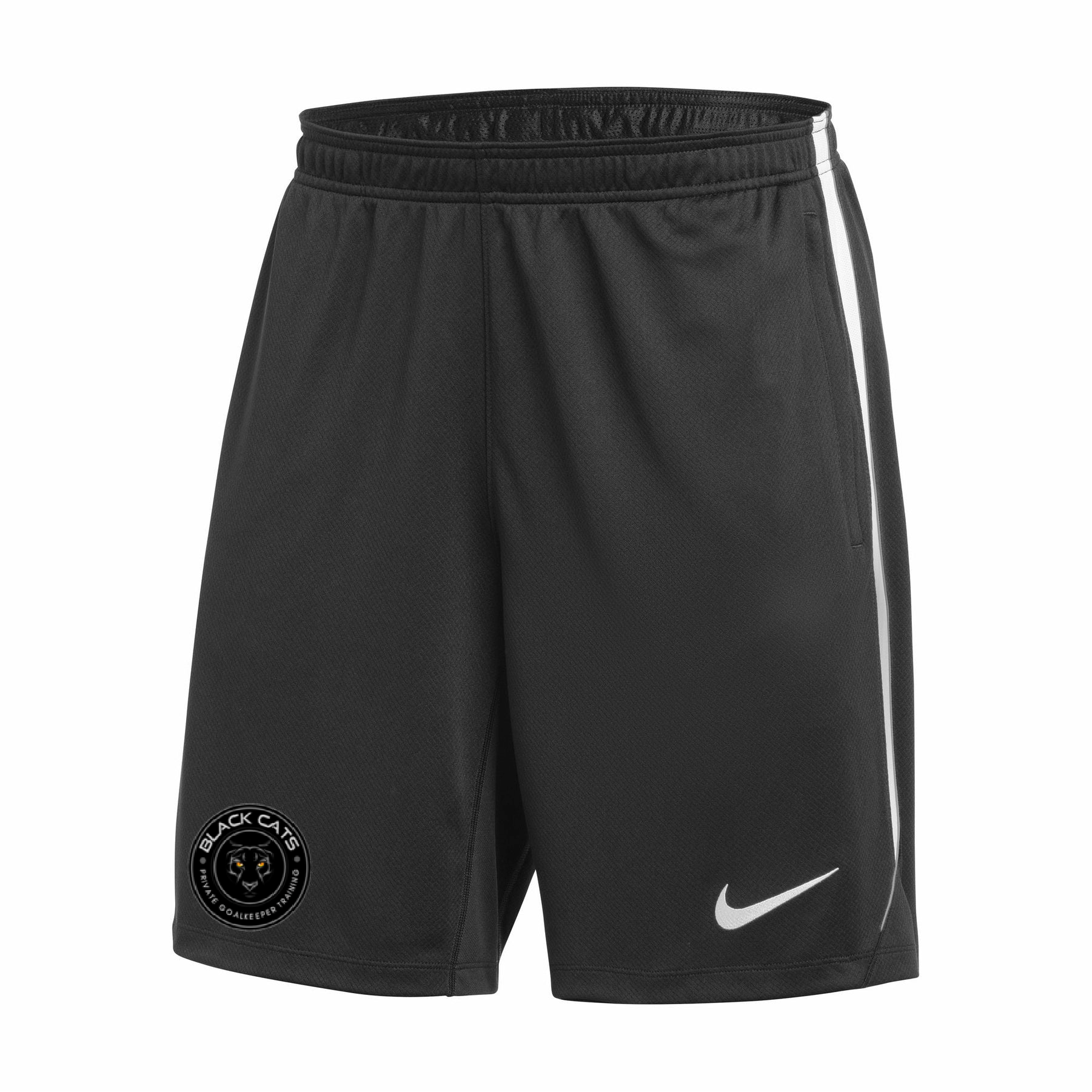 Black Cats Goalkeeper Training Strike 26 Knit Zippered Short