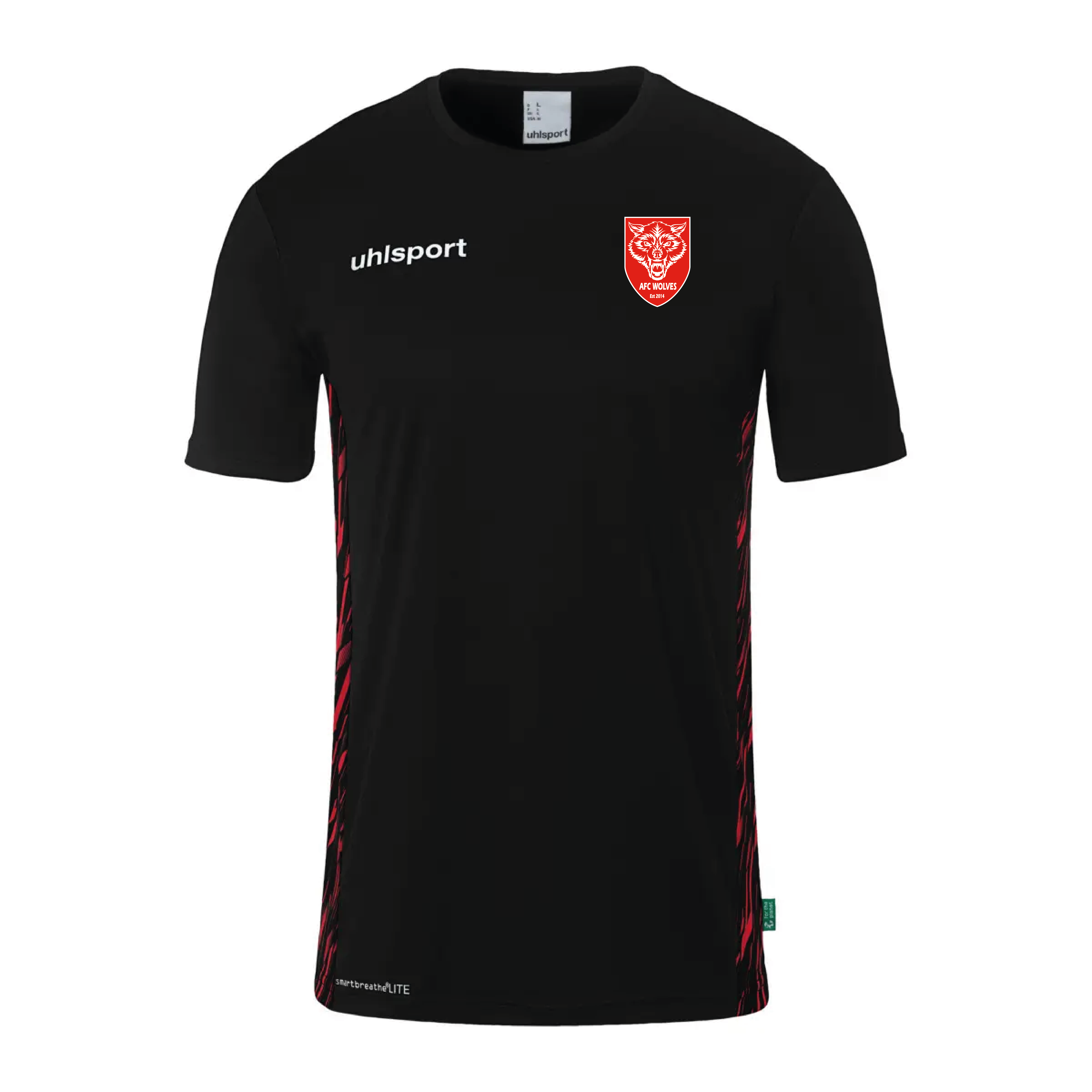 AFC Wolves Burnley Progressive Training T Shirt Training Top - Lancashire Teamwear