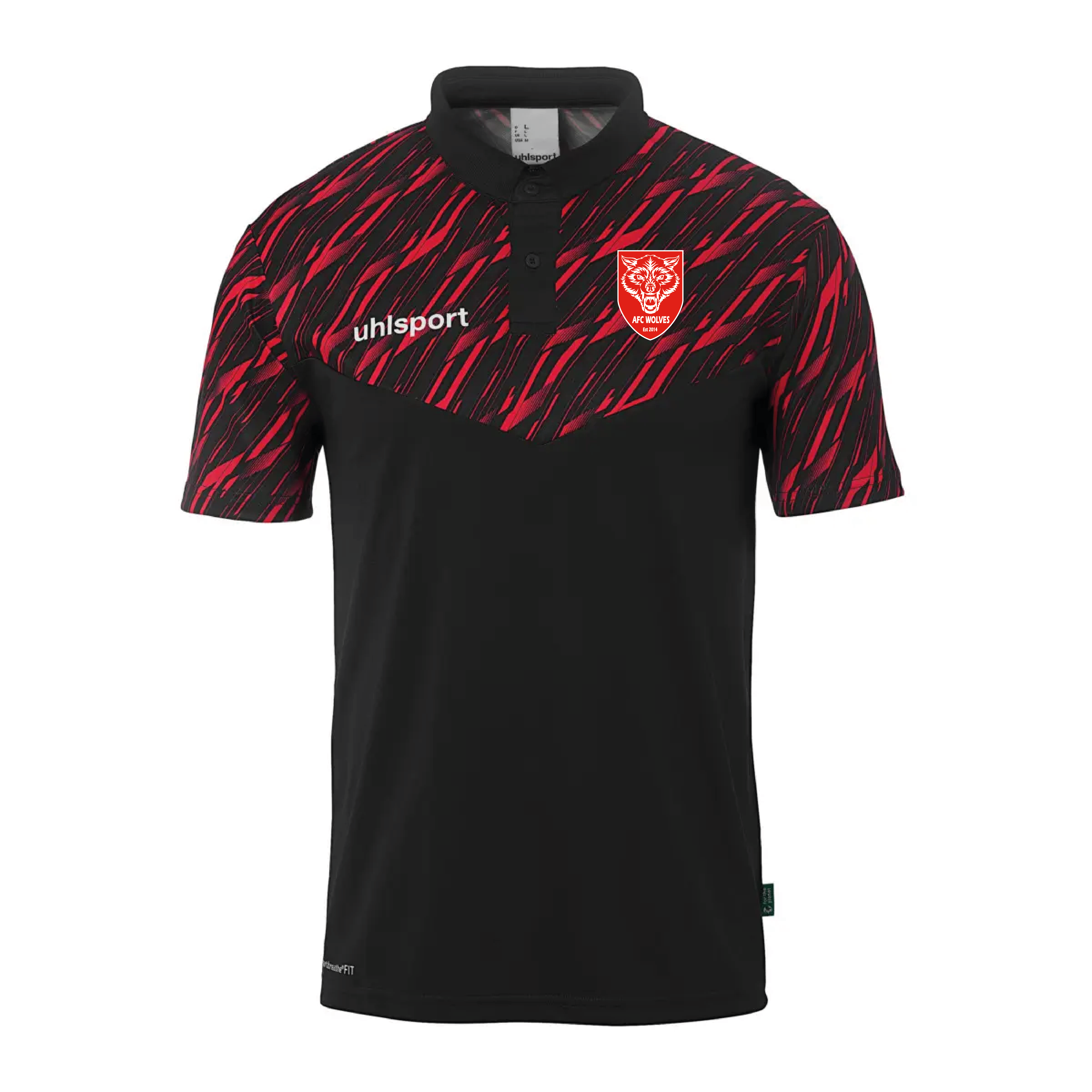 AFC Wolves Burnley Progressive Polo Shirt Training Top - Lancashire Teamwear