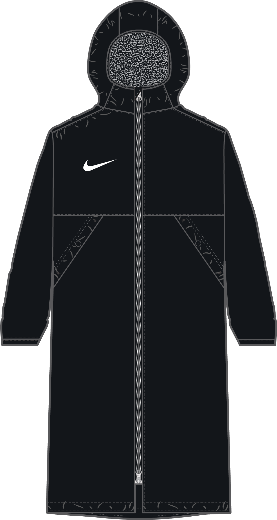 Nike Women's Park 20 Winter Jacket DC8036 Black/White