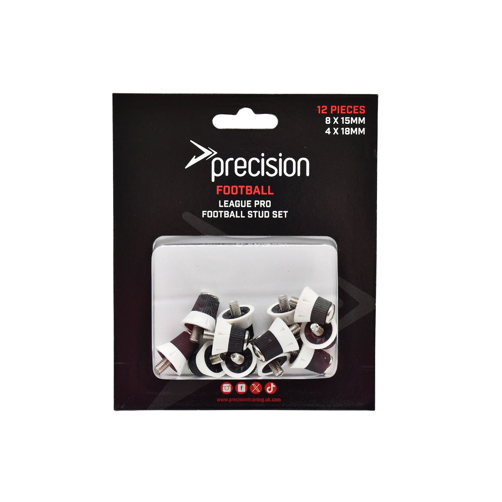 Precision League Pro Football Stud Set (Single) - Lancashire Teamwear