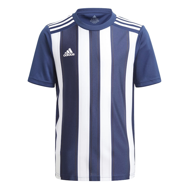 adidas Striped 21 SS Jersey - Team Navy Blue/White