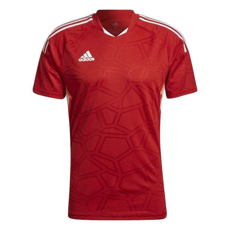 adidas Condivo 22 SS Matchday Shirt - Team Power Red/White