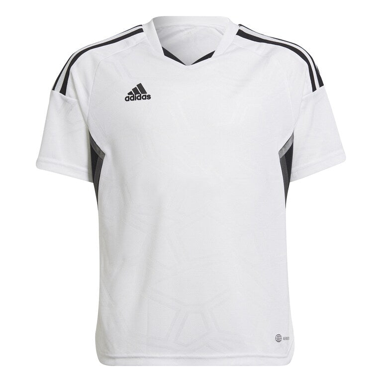 adidas Condivo 22 SS Matchday Shirt - White/Black
