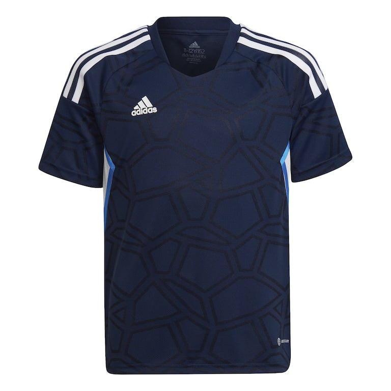 adidas Condivo 22 SS Matchday Shirt - Team Navy Blue/White