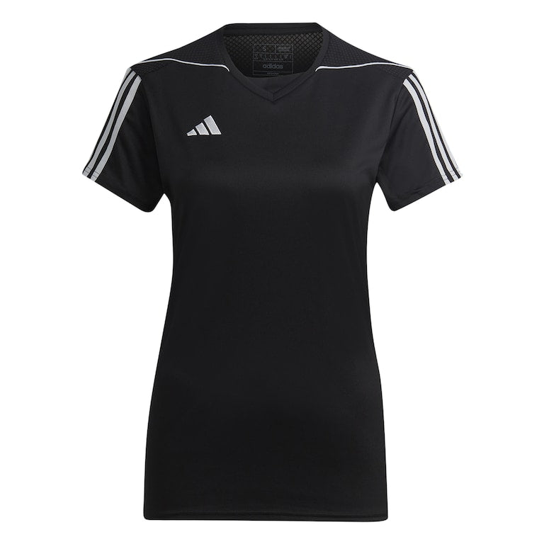 adidas Womens Tiro 23 League SS Shirt - Black/White