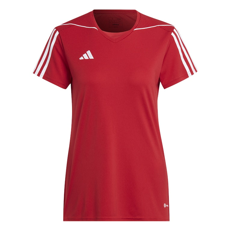 adidas Womens Tiro 23 League SS Shirt - Team Power Red 2/White