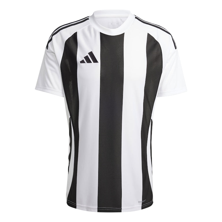 adidas Striped 24 SS Shirt - White/Black