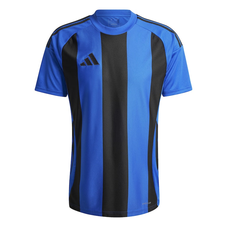 adidas Striped 24 SS Shirt - Team Royal Blue/Black