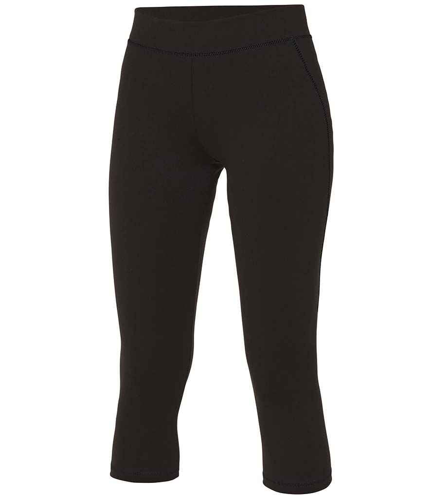 AWDis Ladies Cool Capris Jet Black