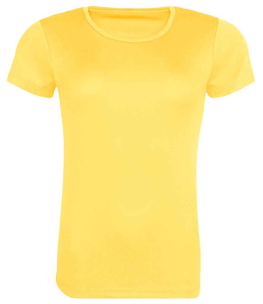 AWDis Ladies Cool Recycled T-Shirt Sun Yellow