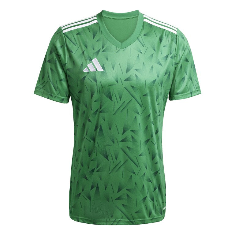 adidas Team Icon 25 SS Shirt - Team Green/White