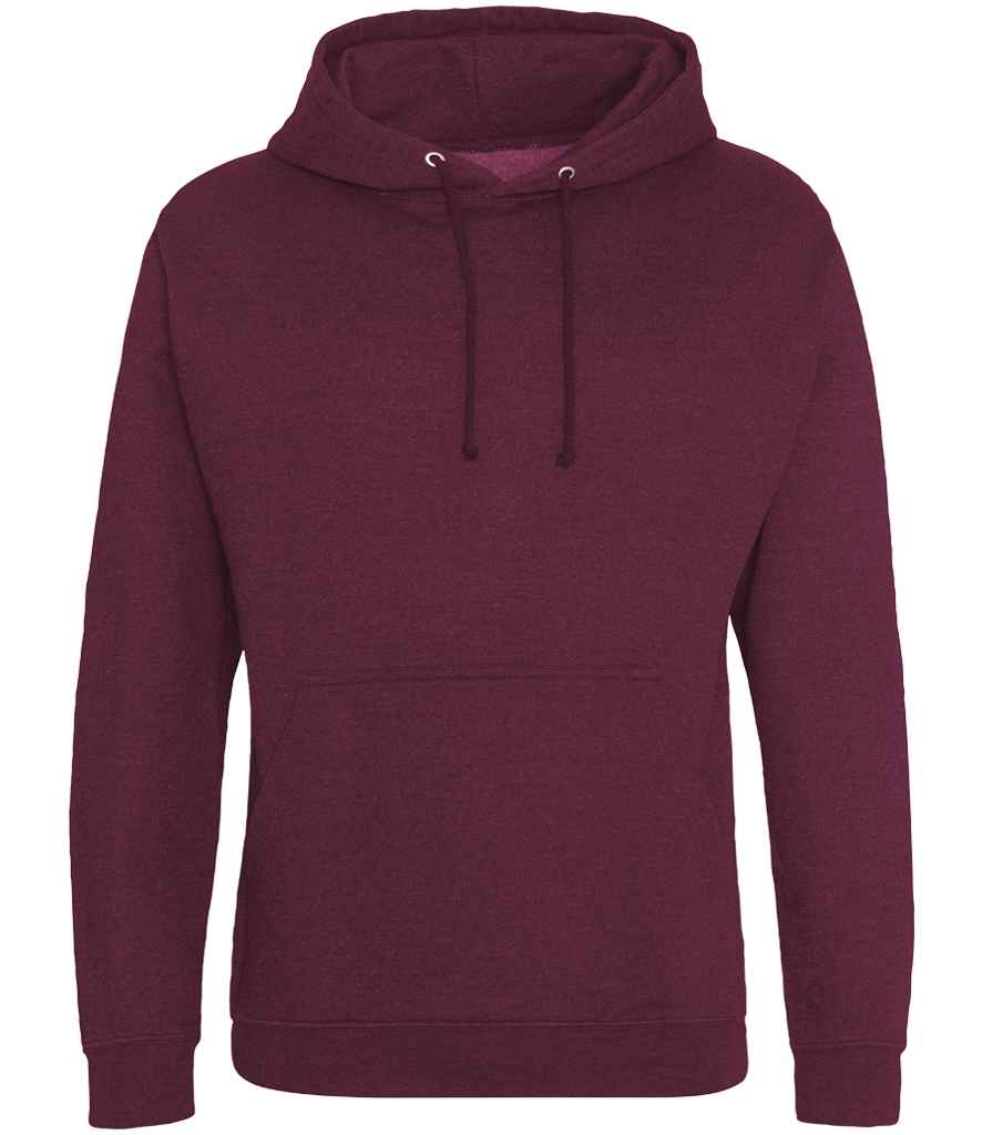AWDis College Hoodie | Burgundy Smoke Burgundy Smoke