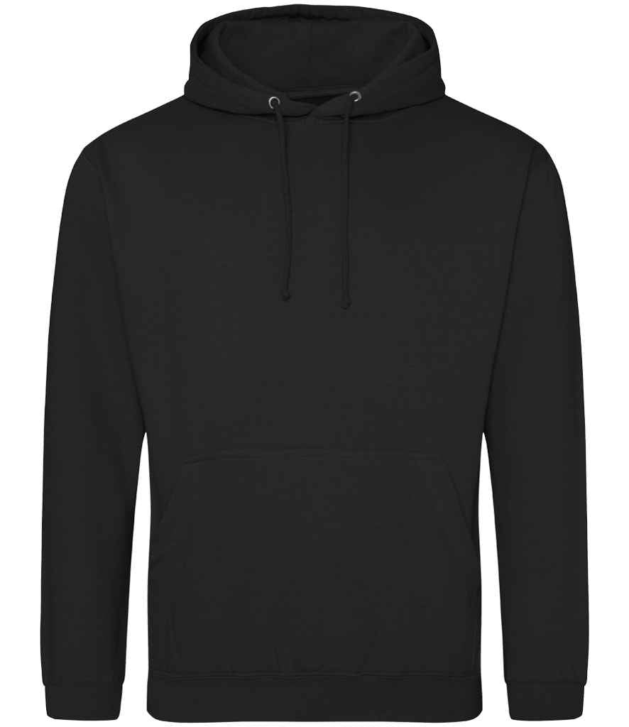 AWDis College Hoodie | Deep Black Deep Black