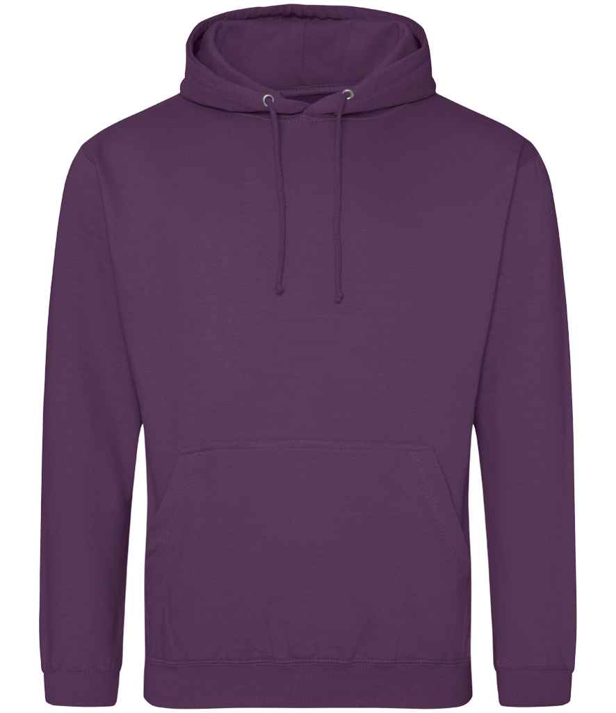 AWDis College Hoodie | Plum Plum